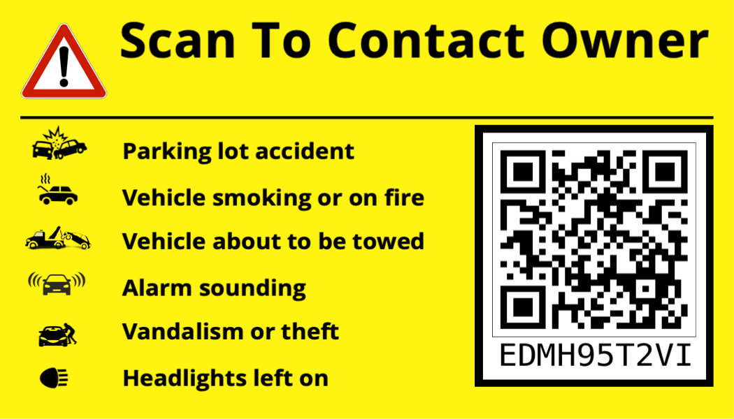 Vehicle Sticker - 3.5" x 2"
